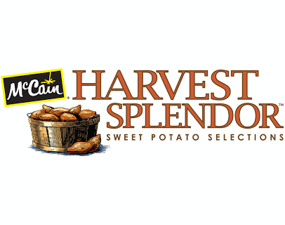 McCain Harvest Splendor Sweet Potato Selections logo