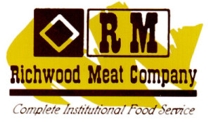 Richwood Meat Company logo in black and yellow