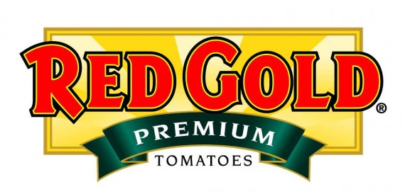 Red Gold Premium Tomatoes logo in red, yellow and green