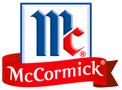 McCormick logo in red, white and blue
